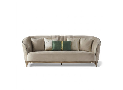 Design 3 Sitzer Dreisitzer Sofas Club Lounge Sofa Polster Couch Stoff