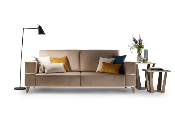 Sofa Couch Polster 3 Sitzer Textil Sofas Couchen Sitz Garnituren Design Neu Club