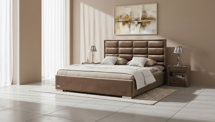 Edles Bett 3tlg Set Nachttisch Möbel Luxus Matratze Schlafzimmer Bettgestell Neu