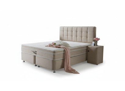 Edel Boxspring Bett 3tlg Set Nachttisch Betten Möbel Luxus Schlafzimmer