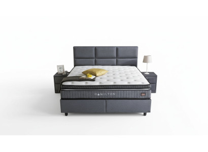 Bett Textil 2x Nachttisch 3 tlg. Schlafzimmer Set Möbel Modern Luxus Betten Neu