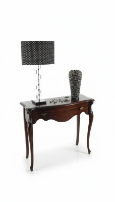 Holz Italienische Möbel Konsolentisch Braun Möbel Stil Barock Design Möbel Neu