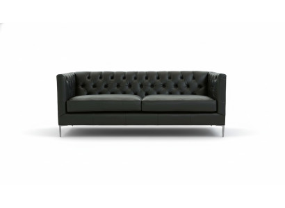 Einrichtung Wohnzimmer Sofa Design Couchen Schwarz Italienische Stil Möbel Stoff