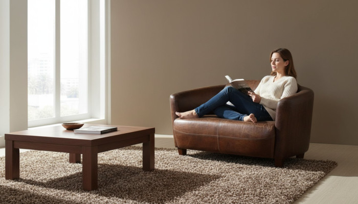 Braun Sofa Leder Neu Kreative Möbel Wohnzimmer Modern Design Couchen Sofas