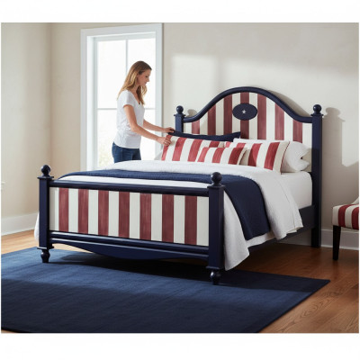 Designer Bett Betten Ehebett Doppelbett Polsterbett Schlafzimmer Holzbett Neu