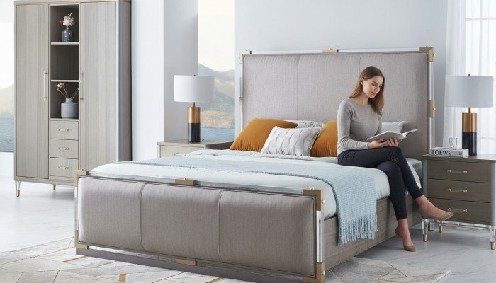 Design Polsterbett Bett Betten Doppel Ehe Modernes 180x200cm Luxus