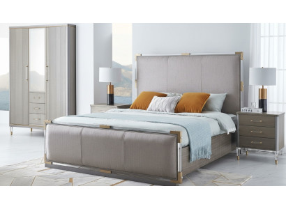 Design Polsterbett Bett Betten Doppel Ehe Modernes 180x200cm Luxus