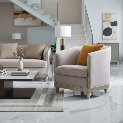 Sessel Design Couch Sofa Relax Textil Lounge Club Polster Sitzer Luxus Einsitzer