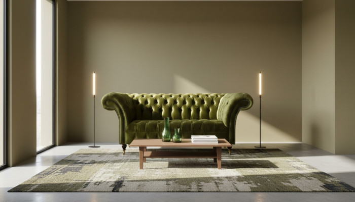 Sofa Zweisitzer 2 Sitzer Klassische Polster Neu Couchen Chesterfield Couch Neu