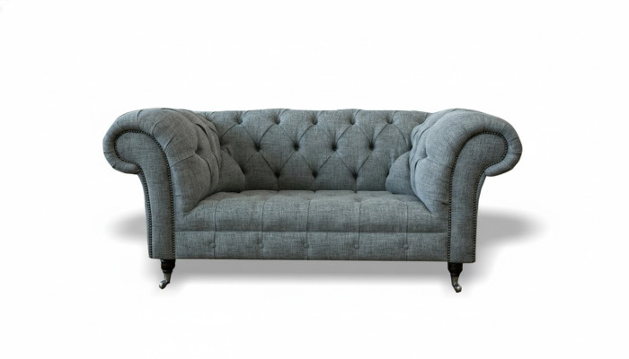 Chesterfield Design Luxus Polster Sofa Couch Sitz Garnitur Leder Textil Sofas