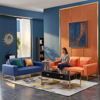Sofagarnitur 3+2 Sitzer Set Designer Polster Couchen Moderne Sofas