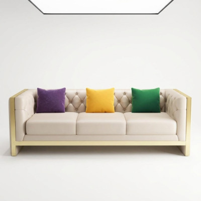 Sofa Design Sofas Polster Couchen Textil Relax Moderne Dreisitzer Neu