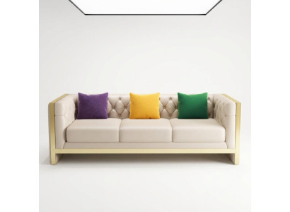 Sofa Design Sofas Polster Couchen Textil Relax Moderne Dreisitzer Neu
