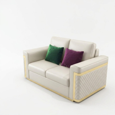 Sofa Couch Polster 2 Sitzer Sofas Couchen Sitz Deko Garnituren Design Club