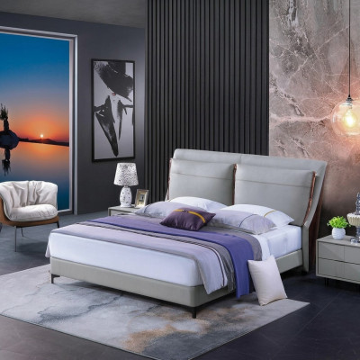 Luxus Schlafzimmer Bett Nachttisch 3 tlg. Set Design Betten Beistelltische Neu