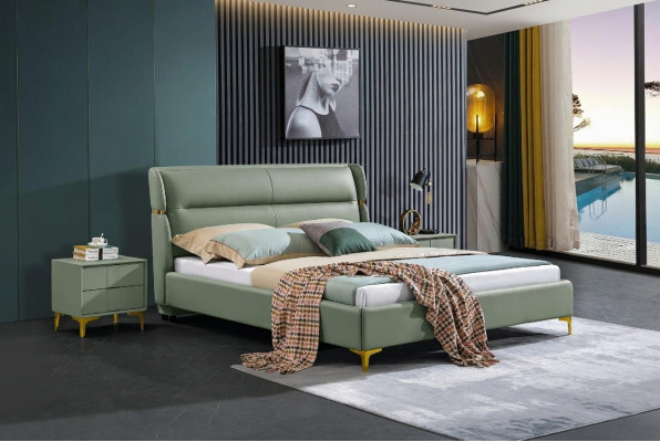 Klassisches Bett Doppelbett Betten Holz Schlafzimmer Italienische Möbel
