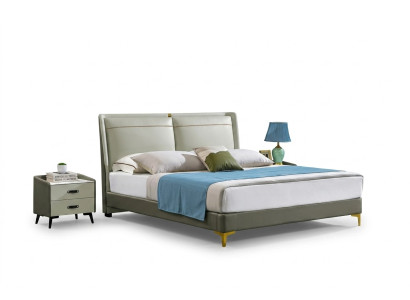 Luxus Schlafzimmer Möbel Design Bett Polster Ehe Betten Doppelbett