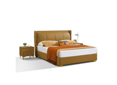 Schlafzimmer Set Bett Nachttisch Design Moderne Betten Gruppe Leder