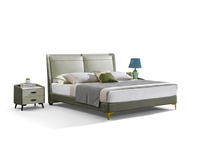 Schlafzimmer 3tlg. Set Bett 2x Nachttisch Konsole Betten Doppel Hotel