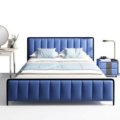 Klassisches Bett Doppelbett Bett 2x Nachttische Holz Design Neu Betten 3 tlg.Set