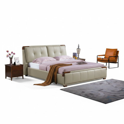 Design Schlafzimmer 3tlg. Set Bett Nachttisch Klassische Luxus Betten Set Möbel