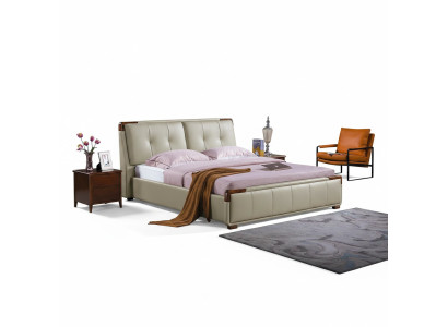 Design Schlafzimmer 3tlg. Set Bett Nachttisch Klassische Luxus Betten Set Möbel