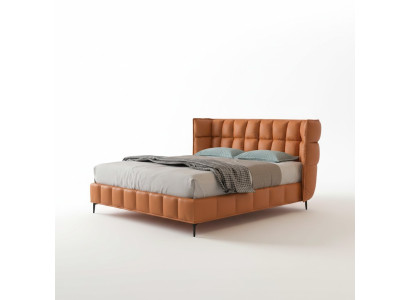 Bett Polster Design Luxus Hotel Betten Ehe 180x200cm Leder Doppel