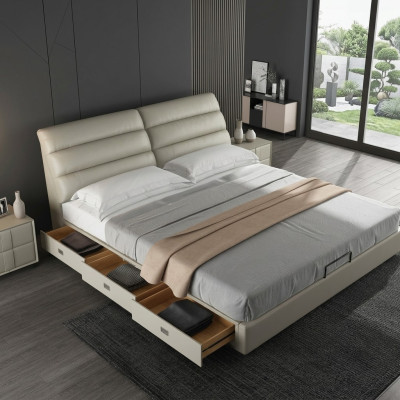 Bett Klassisch Polster Design Luxus Doppel Hotel Betten Schlaf Zimmer