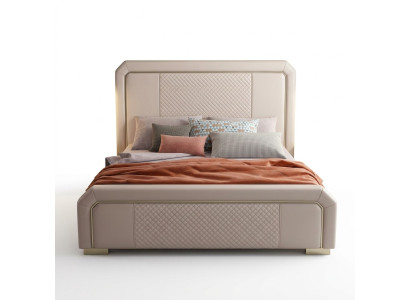Designer Doppelbett Bett Hotel Luxus Schlafzimmer 180x200cm Betten
