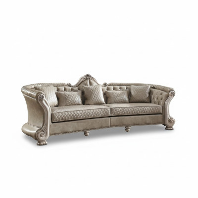 Big xxl Sofa Couch klassische Möbel Polster Sofas 4 Sitzer Barock Textil Couchen