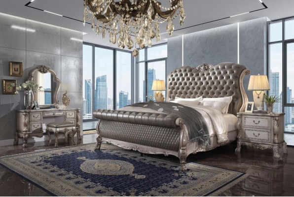 Schlafzimmer 6 tlg Design. Schlafzimmer Komplett Set Bett Nachttisch Kommode Neu