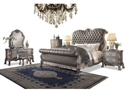Schlafzimmer 6 tlg Design. Schlafzimmer Komplett Set Bett Nachttisch Kommode Neu
