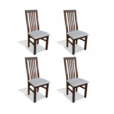 Textil Sitz Sessel Set Neu Club Fernseh Stuhl 4x Esszimmer Polsterstuhl Lounge