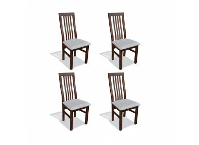 Textil Sitz Sessel Set Neu Club Fernseh Stuhl 4x Esszimmer Polsterstuhl Lounge