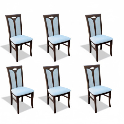 Garnitur Sessel Lounge Set Ess 6x Chair Design Polster Sitz Stühle Stuhl Gruppen