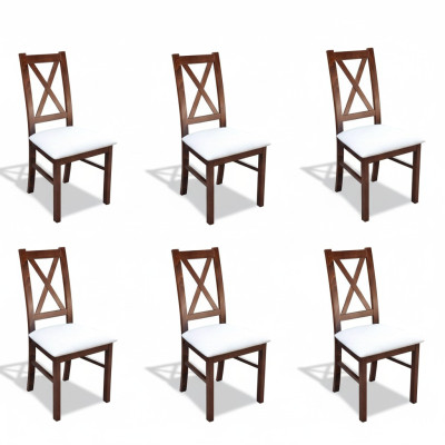Garnitur Sessel 6x Lehnstühle Stühle Stuhl Polster Design Lounge Club Sitz Lehn