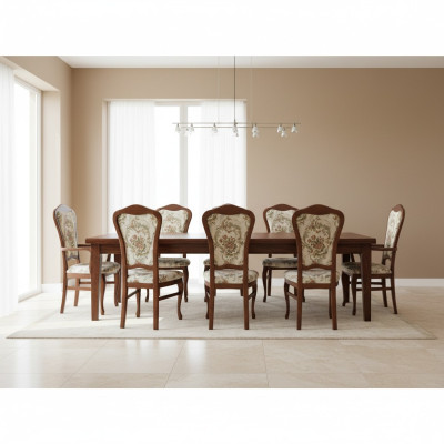 Essgruppe Stühle 6x Sitz Polster Set Gruppe Neu Lehn Stuhl Restaurant Industrie