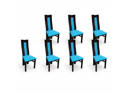 Garnitur Komplett Gruppe Wohnzimmer 6x Stück Neu Esszimmer Stuhl Set Lehn Stühle