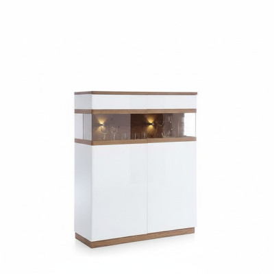 Luxus Glas Vitrine Holz Designer Schrank Vitrinen Regal Schränke Regale Möbel