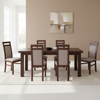 Lehnstuhl Gruppen Garnitur Esszimmer Stuhlgruppe Komplette Set 6x Lehn Stühle