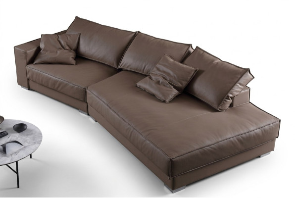Moderne Sofas Ledersofa Couch Sofa Ecke Design Eck Ecksofa L-form
