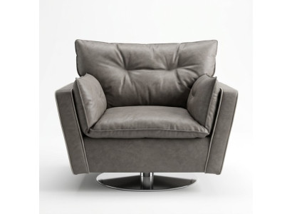 Sessel Einsitzer Lounge Club Möbel  Couch Fernseh Polster Möbel Neu