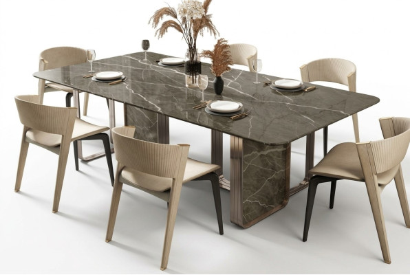 Esstisch Esszimmer Moderne Edelstahl Küche Tische Design Tisch Metall Wohnzimmer