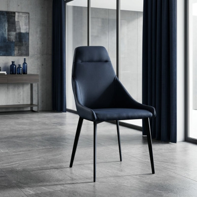 Esszimmer TV Polster Stühle NEU Textil elegant Moderner Sessel Stuhl 1x Relax