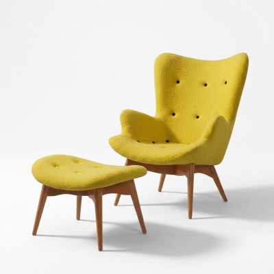 Sessel Design Couch Sofa Sitzer Textil Lounge Club Polster Luxus Sitz