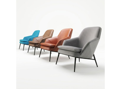 Sessel Design Couch Sofa Relax Textil Lounge Luxus Leder Club Polster
