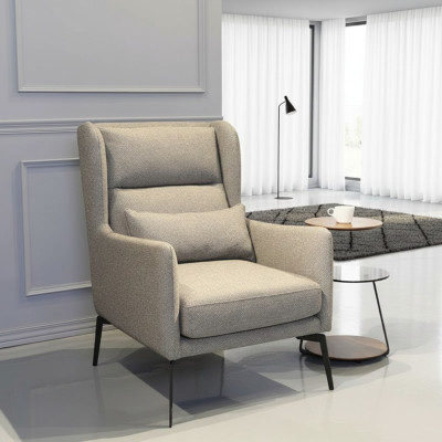 Sessel Stuhl Polster Fernseh leder Textil Holz Stoff Design Lounge Club Relax