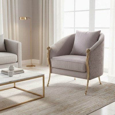Sessel Design Stuhl Polster Relex Lounge Fernseh Wohnzimmer 1 Sitzer