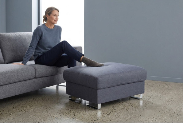 Pufa Polsterhocker Sitzhocker Sitzbank Hocker Bank Sitz Fußhocker