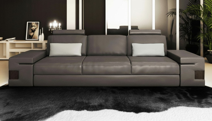 Big Sofas Couchen Textil 3 Sitzplatz Sofa Couch Polser Sitz Dreisitzer Luxus Neu